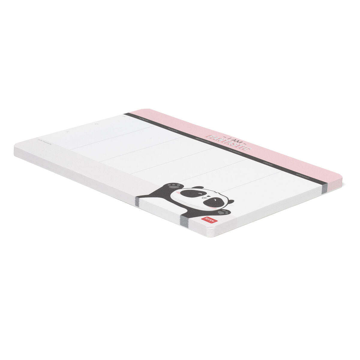 Legami - Panda Paper Mousepad and Memo Cube - Smart Notes