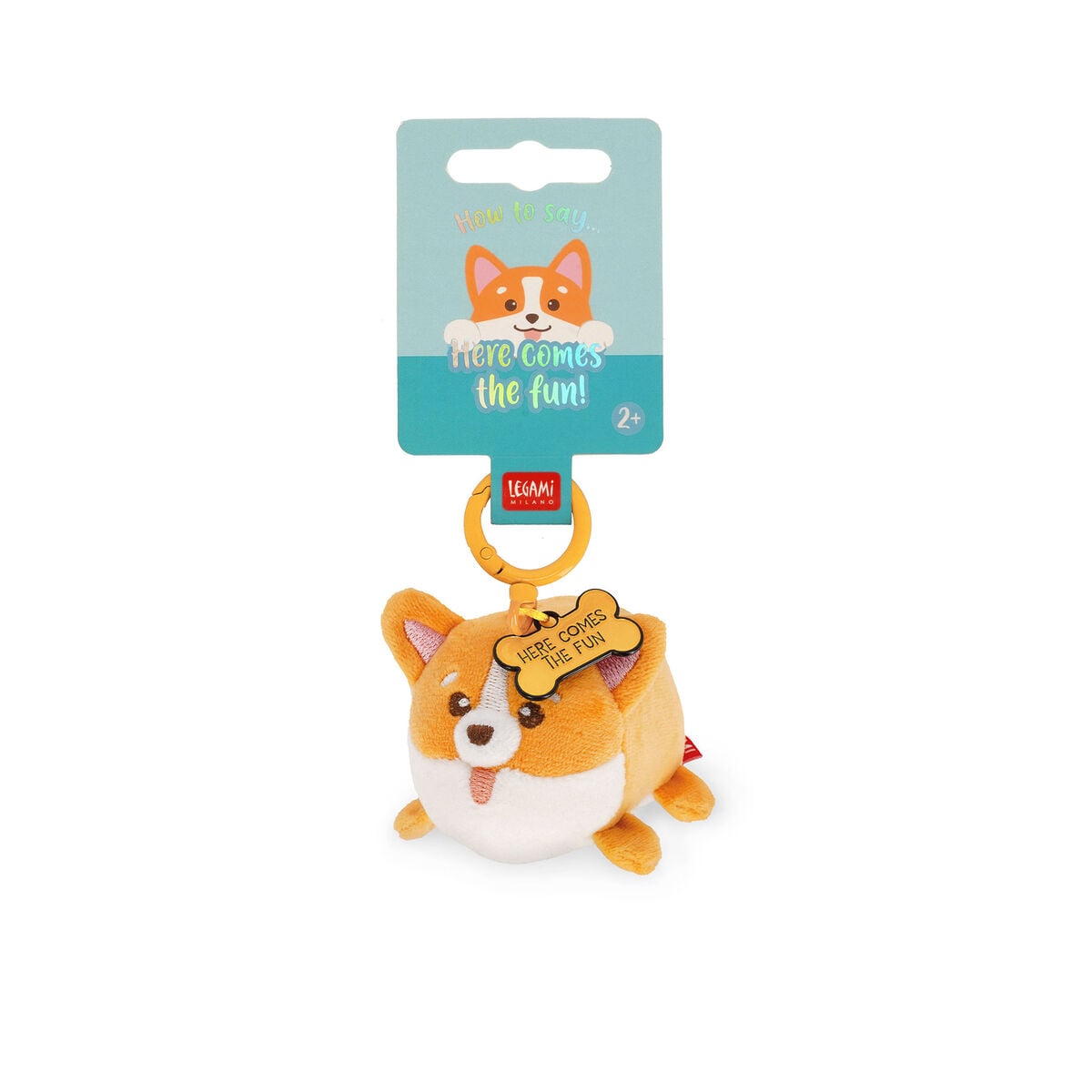 Legami - Corgi Pelüş Oyuncak Anahtarlık - Tiny Süper Yumuşak!