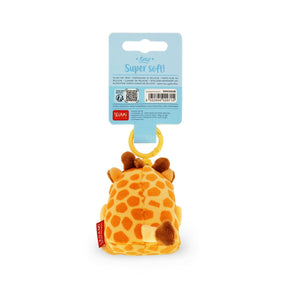 Legami - Giraffe Plush Toy Keychain - Tiny Super Soft!