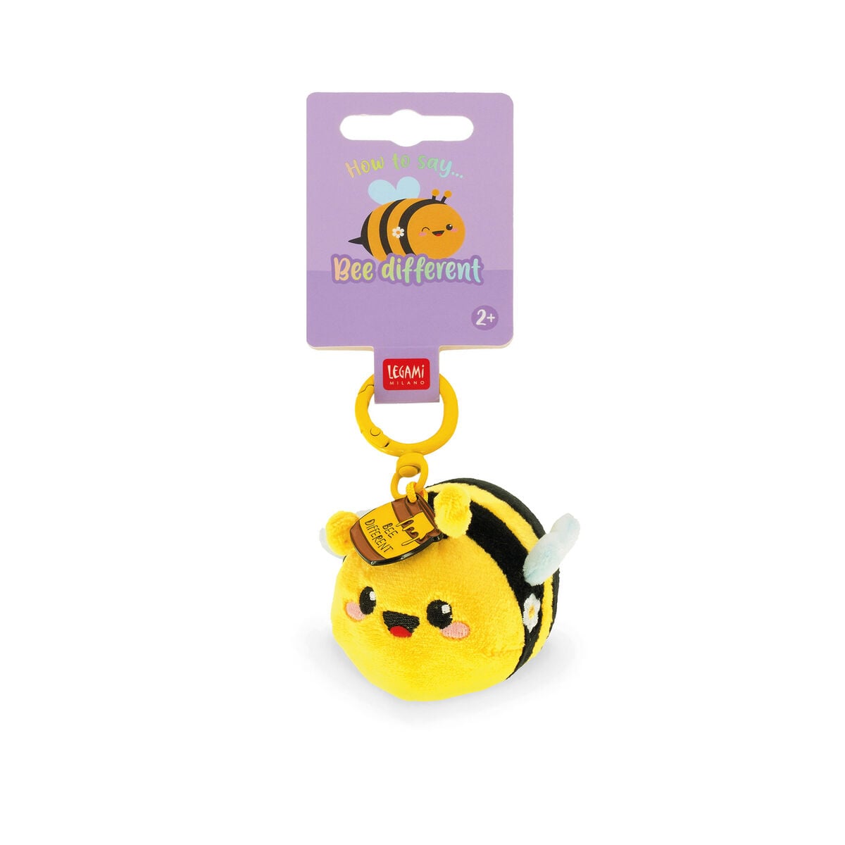 Legami - Bee Pelüş Oyuncak Anahtarlık - Tiny Süper Yumuşak!