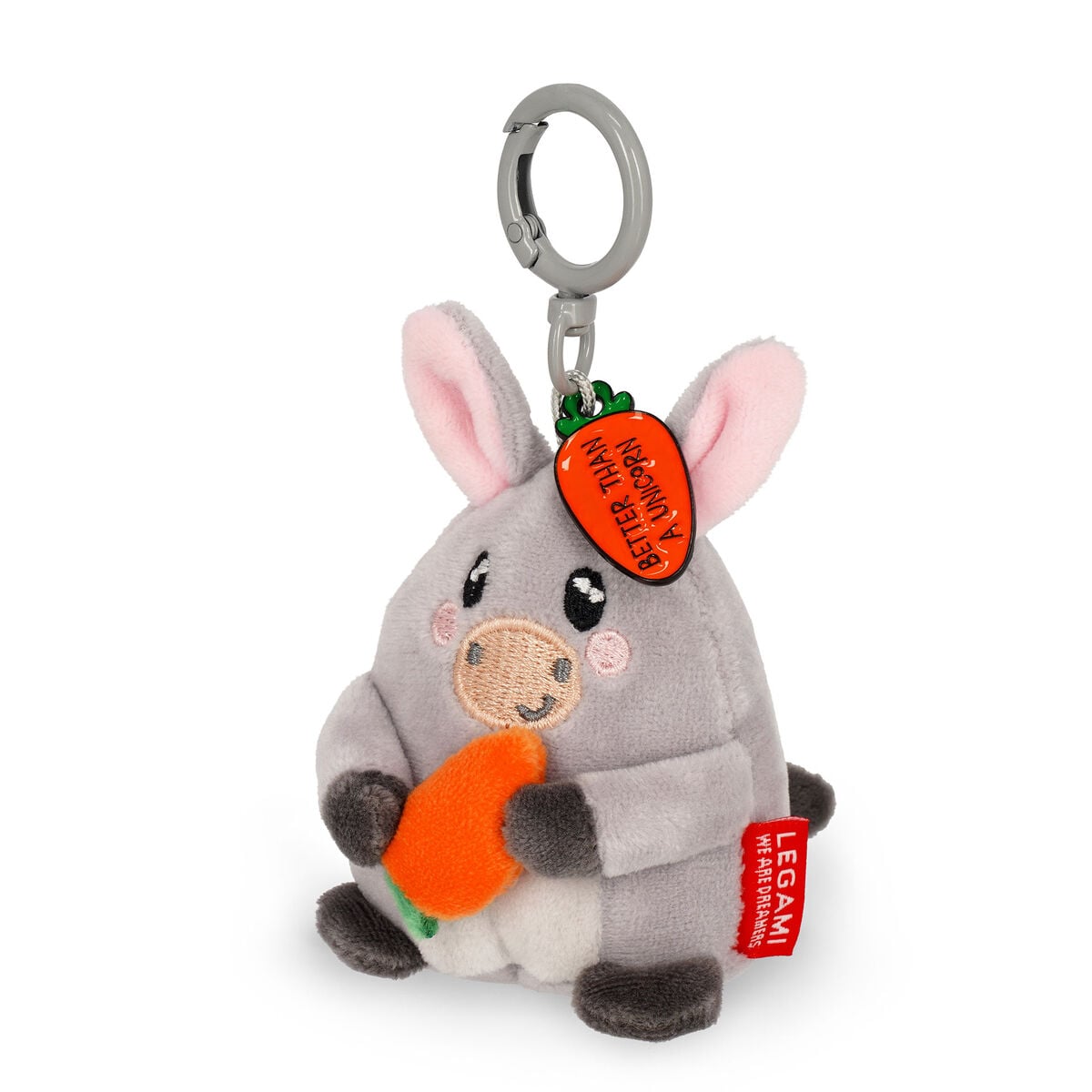 Legami - Donkey Pelüş Oyuncak Anahtarlık - Tiny Süper Yumuşak!