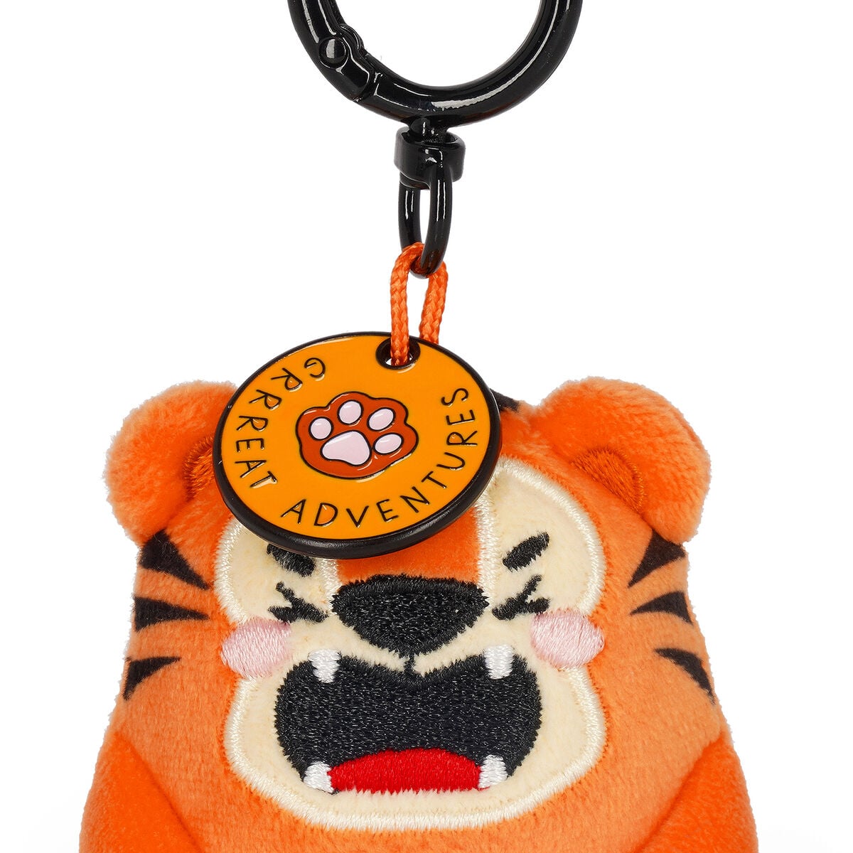 Legami - Tiger Plush Toy Keychain - Tiny Super Soft!