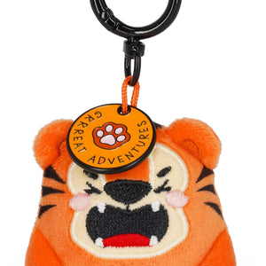 Legami - Tiger Plush Toy Keychain - Tiny Super Soft!