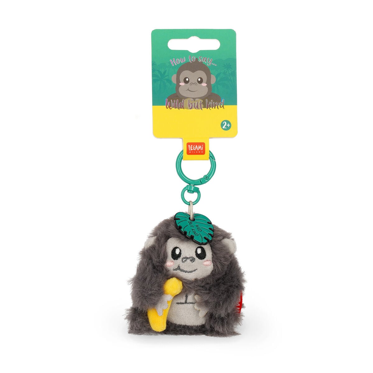 Legami - Gorilla Pelüş Oyuncak Anahtarlık - Tiny Süper Yumuşak!