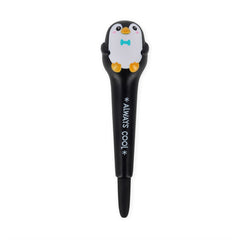 Legami - "Always Great" Penguin Soft Gel Pen - For the Bored