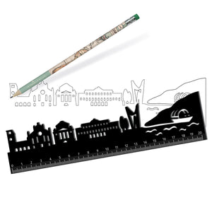 Legami - Ruler with Como Skyline - Follow Skyline