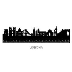 Legami - Ruler with Lisbon Skyline - Follow Skyline