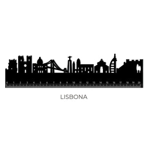 Legami - Ruler with Lisbon Skyline - Follow Skyline