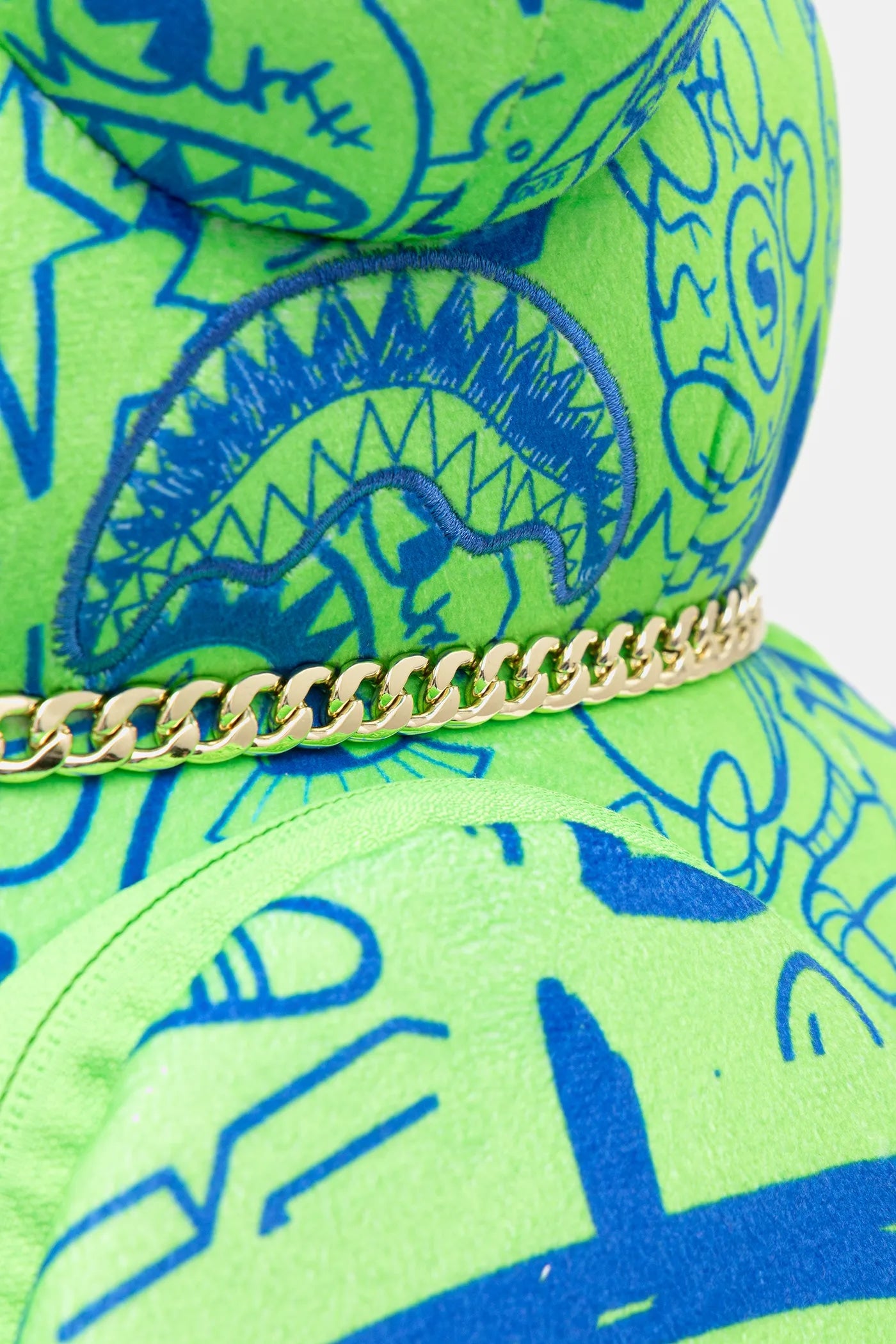 Sprayground - Backpack Sprayground в зелено малък размер с принт 910B7389NSZ