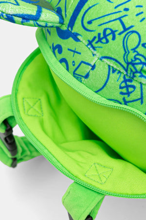Sprayground - Backpack Sprayground в зелено малък размер с принт 910B7389NSZ
