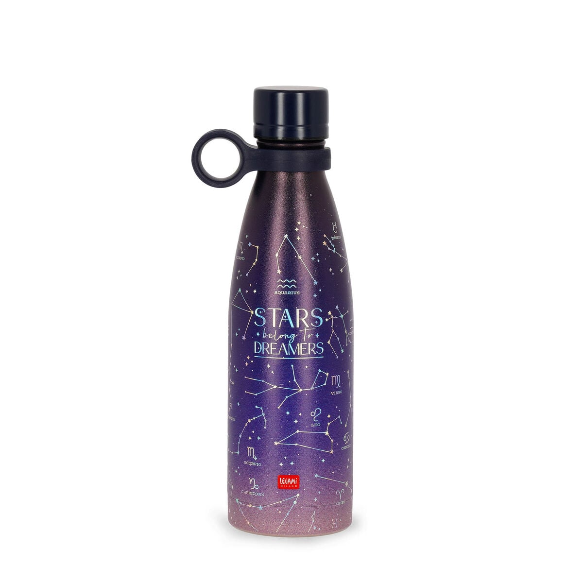 Legami - 500 ml Vakum Şişe - Stars - Sıcak ve Soğuk