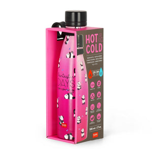 Legami - 500 ml Vacuum Bottle - Panda - Hot and Cold