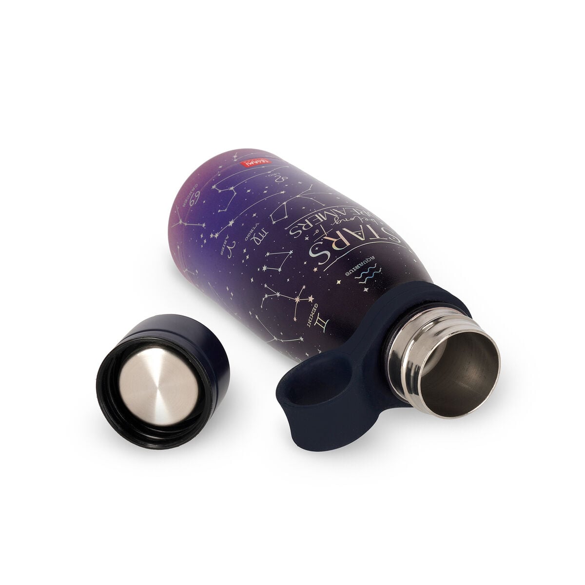Legami - 300 ml Mini Vacuum Bottle - Stars - Hot and Cold