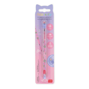 Legami - Kitty Stackable Pencil with Eraser - Take a Tip