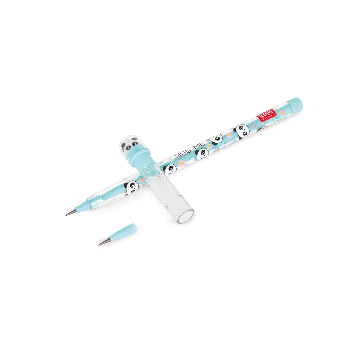 Legami - Panda Stackable Pen with Eraser - Take a Tip