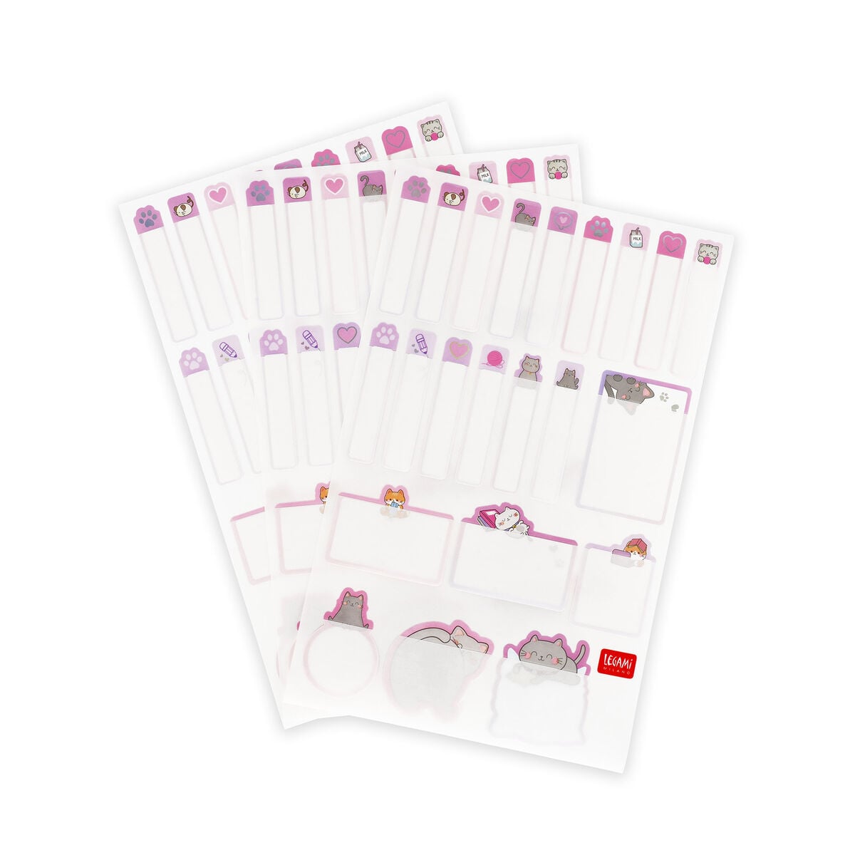 Legami - Protective Film with Adhesive Labels - My Name Is... - Kitty