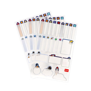 Legami - Protective Film with Adhesive Labels - My Name Is... - Space