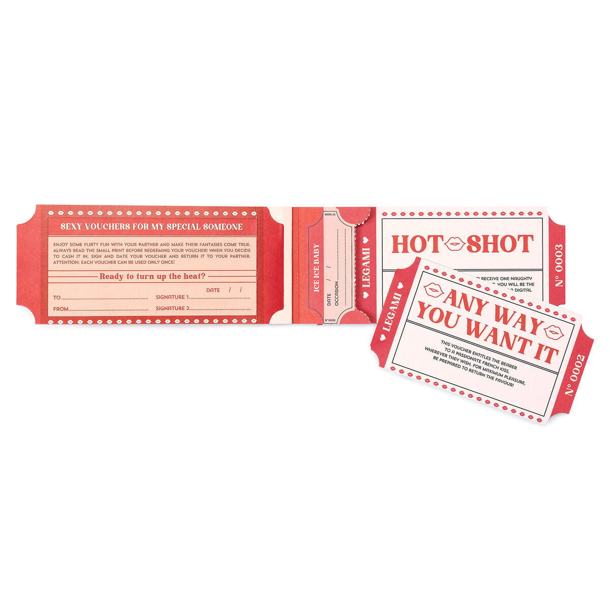 Legami - Book 24 Sexy Vouchers - English - Gift Vouchers