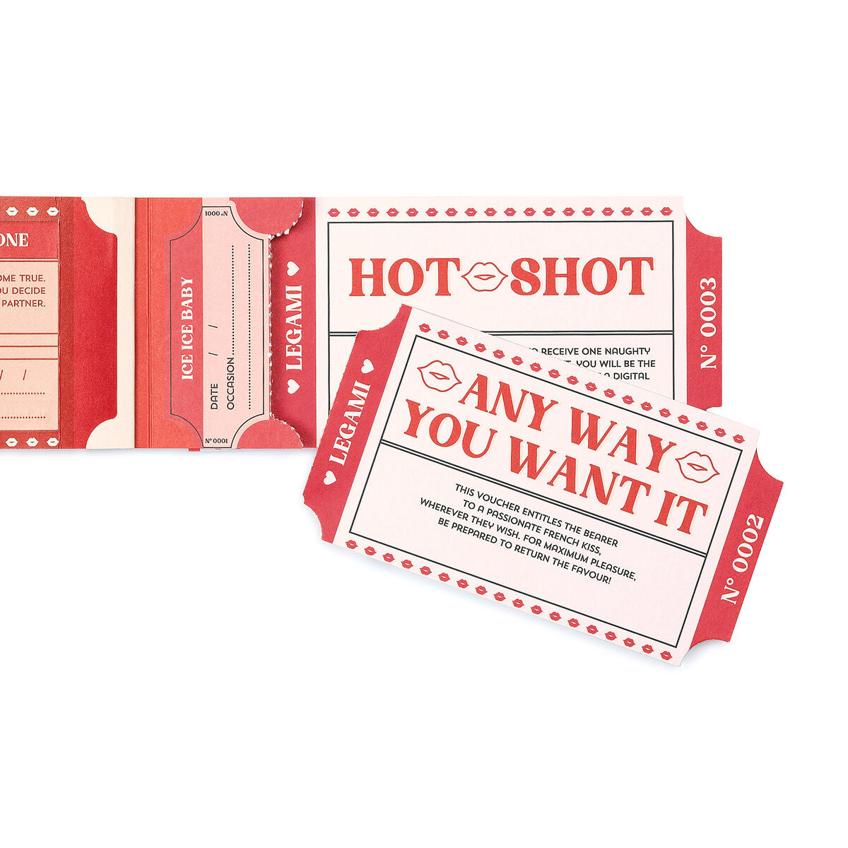 Legami - Book 24 Sexy Vouchers - English - Gift Vouchers