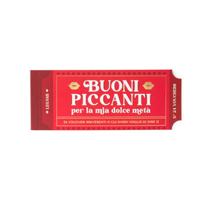 Legami - Book 24 Sexy Vouchers - Italian - Gift Vouchers