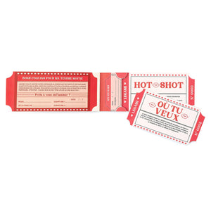 Legami - Book 24 Sexy Vouchers - French - Gift Vouchers