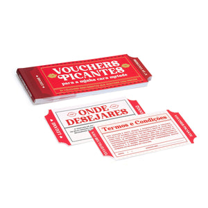 Legami - Book 24 Sexy Vouchers - Portuguese - Gift Vouchers