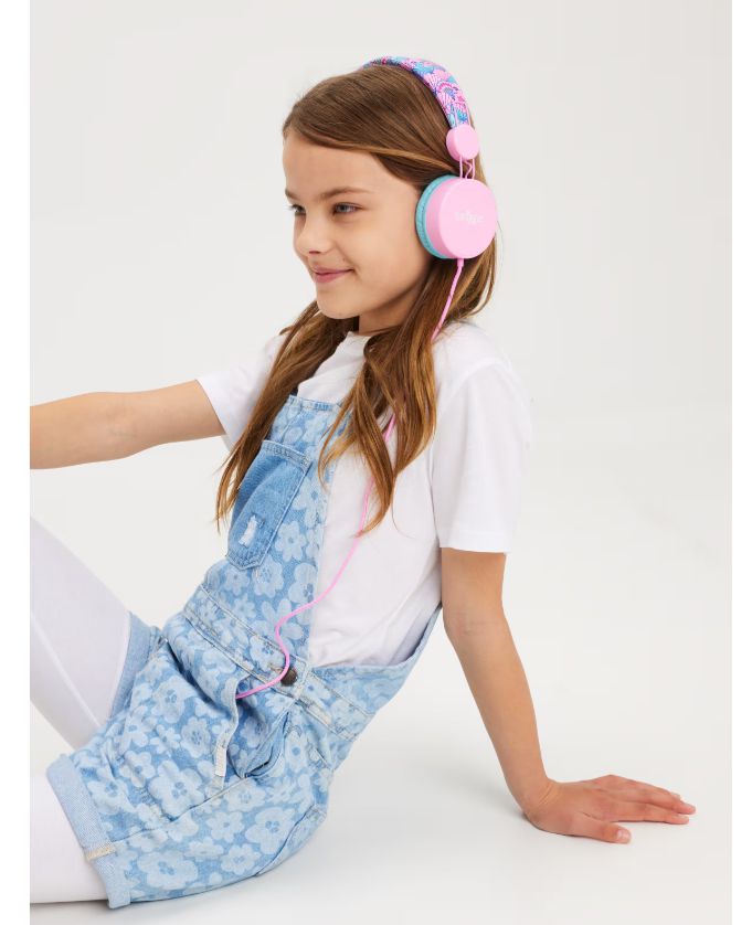 Smiggle - Hi There Kablolu Kulaküstü Kulaklık-Dinossi