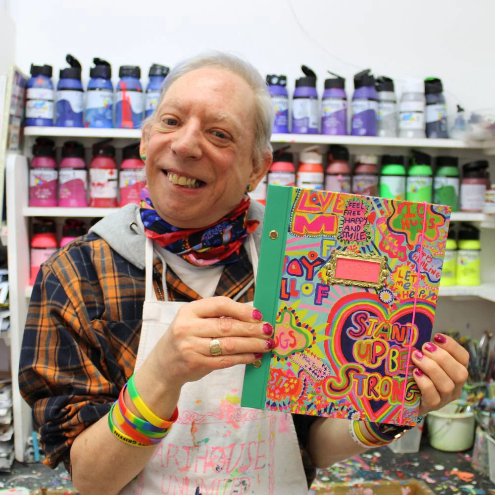 Portico Designs - Arthouse Unlimited Joyful A5 Hardcover Diary