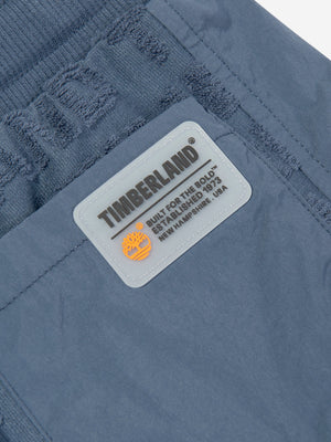 Timberland Boys Terry Towel Bermuda Shorts in Navy