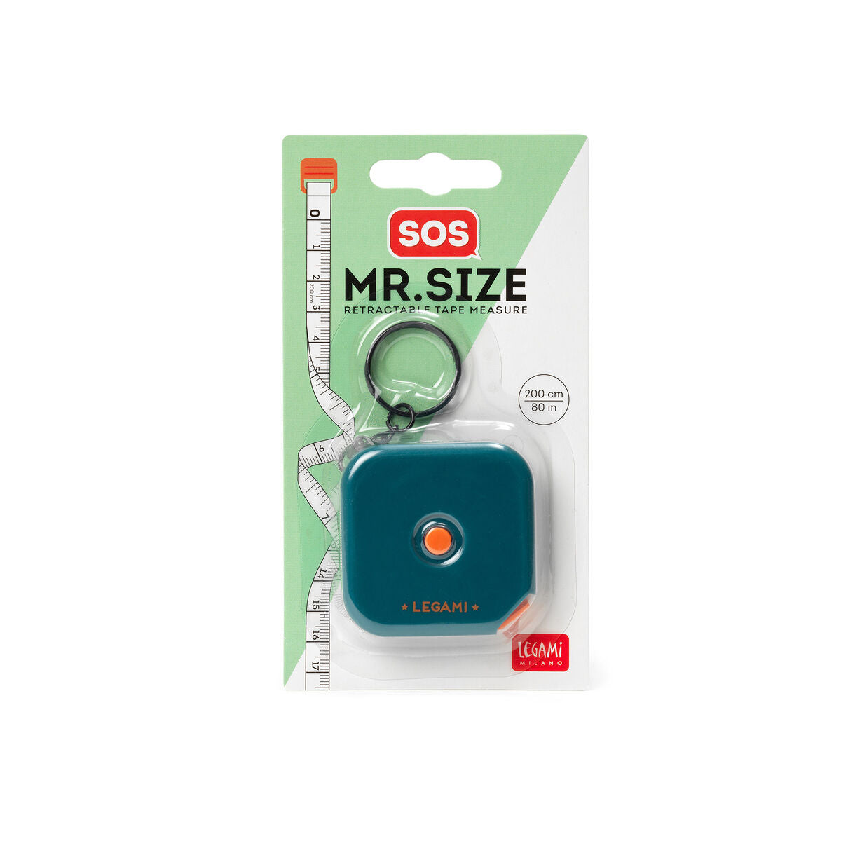 Legami - Retractable Tape Measure - SOS Mr. Size