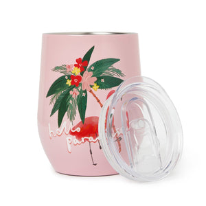 Legami - 325 ml Vakum Tumbler - Flamingo - Sıcak ve Soğuk
