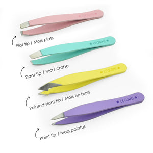 Legami - 4-Piece Set Multicolour Mini Tweezers - Bye Bye Frida