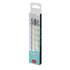 Legami - 3-Piece Multicoloured Gel Pen Set - Twist