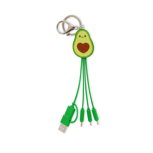 Legami - Avokado 6-in-1 Anahtarlık Charging Cable - Link Up