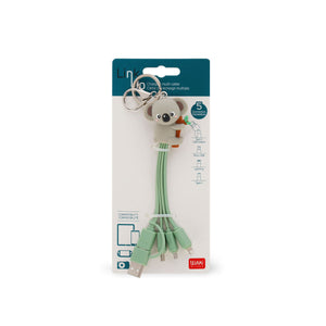 Legami - Koala 6-in-1 Keychain Charging Cable - Link Up
