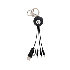 Legami - 8 Ball 6-in-1 Keychain Charging Cable - Link Up
