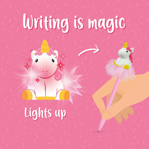 Legami - Illuminated Ballpoint Pen - Unicorn - Writing is Magic