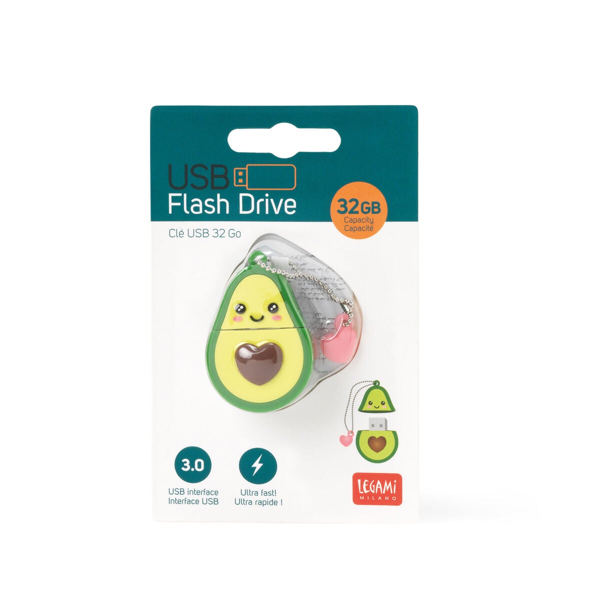Legami - Avokado 32 GB USB 3.0 Flash Drive - Flash Drive