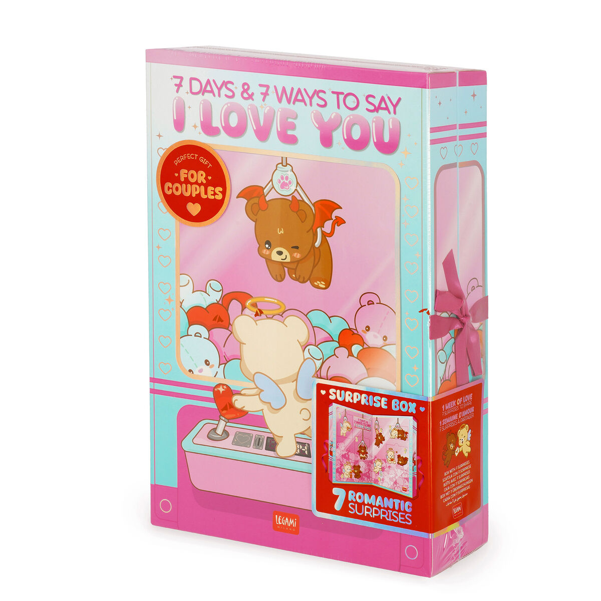 Legami - Box with 7 Surprises - 7 Days & 7 Ways to Say I Love You