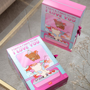 Legami - Box with 7 Surprises - 7 Days & 7 Ways to Say I Love You