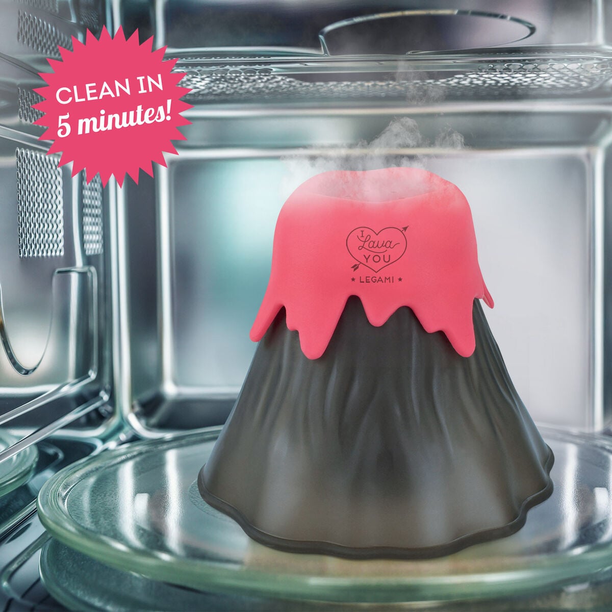 Legami - Volcano Microwave Cleaner