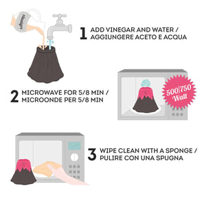 Legami - Volcano Microwave Cleaner