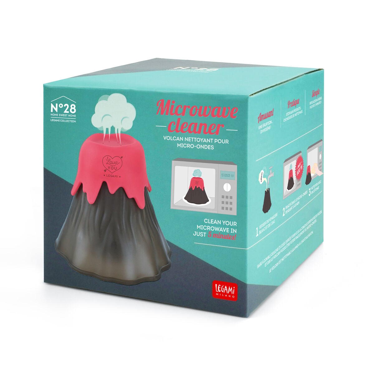 Legami - Volcano Microwave Cleaner