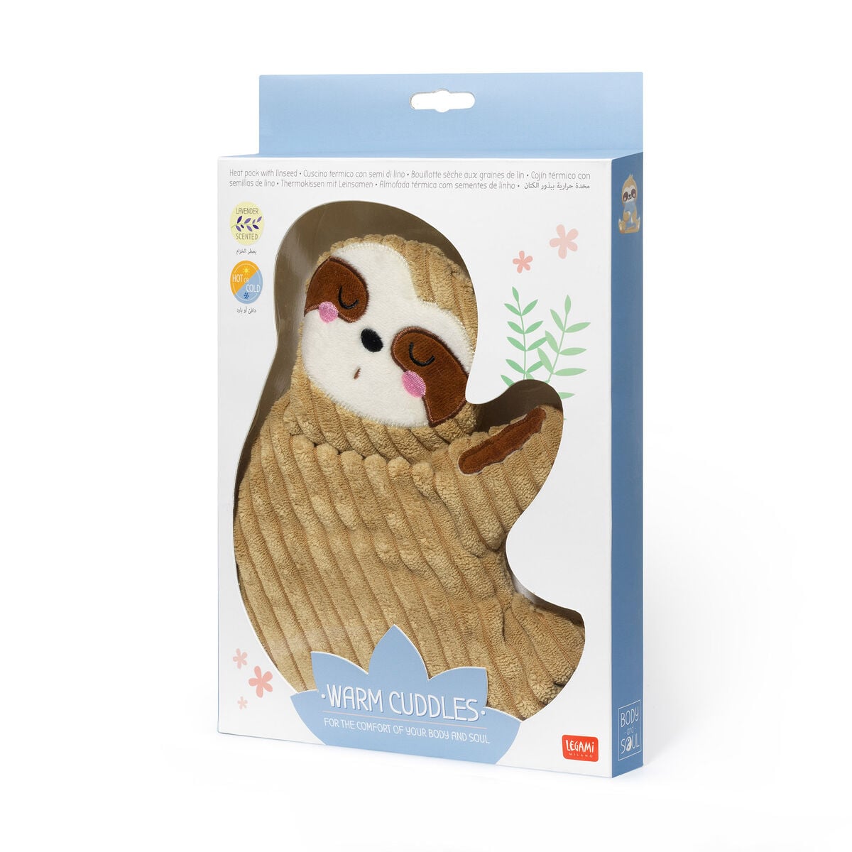 Legami - Heat Pack ile Linseed - Sloth - Warm Cuddles