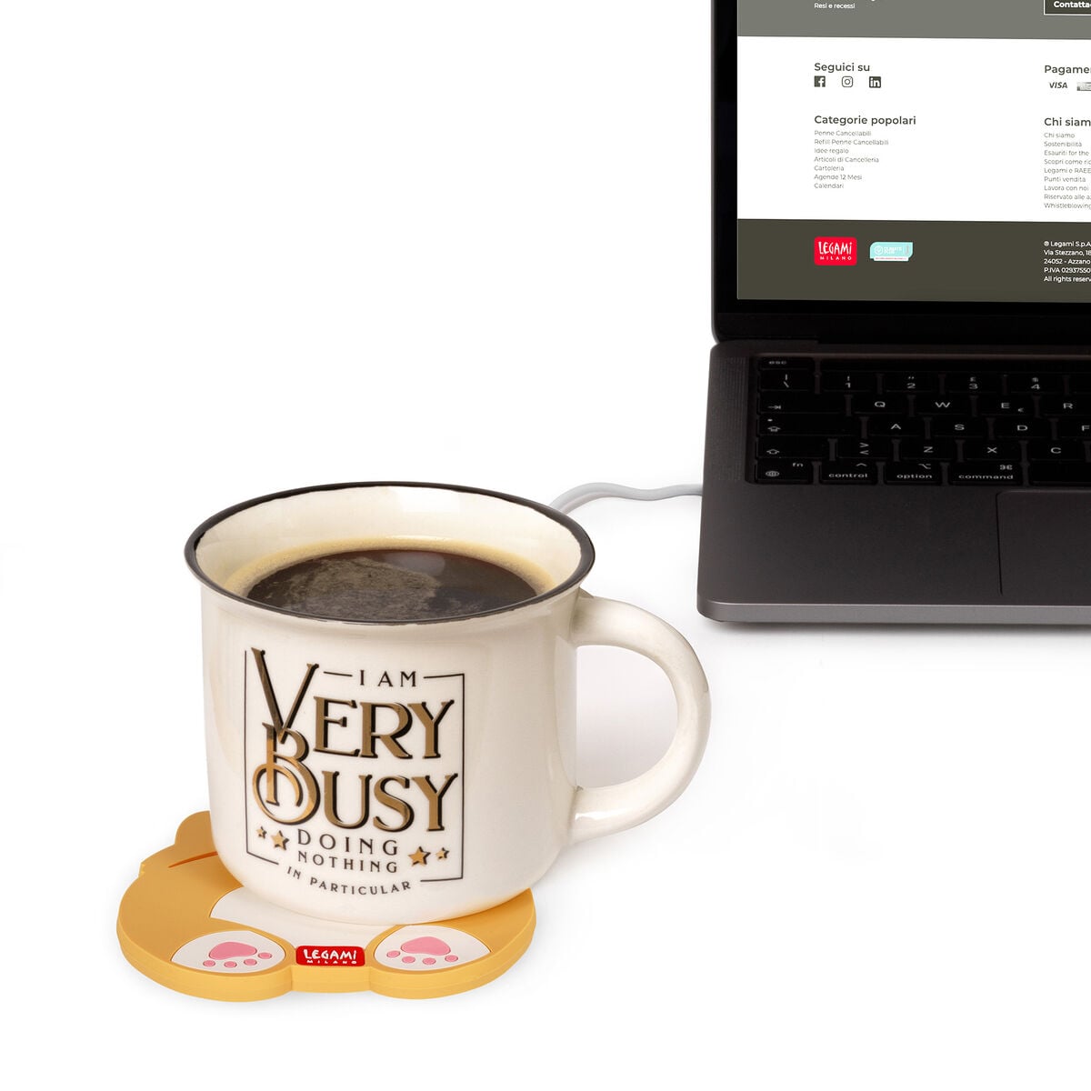 Legami - USB Cup Warmer - Corgi - Warm It Up
