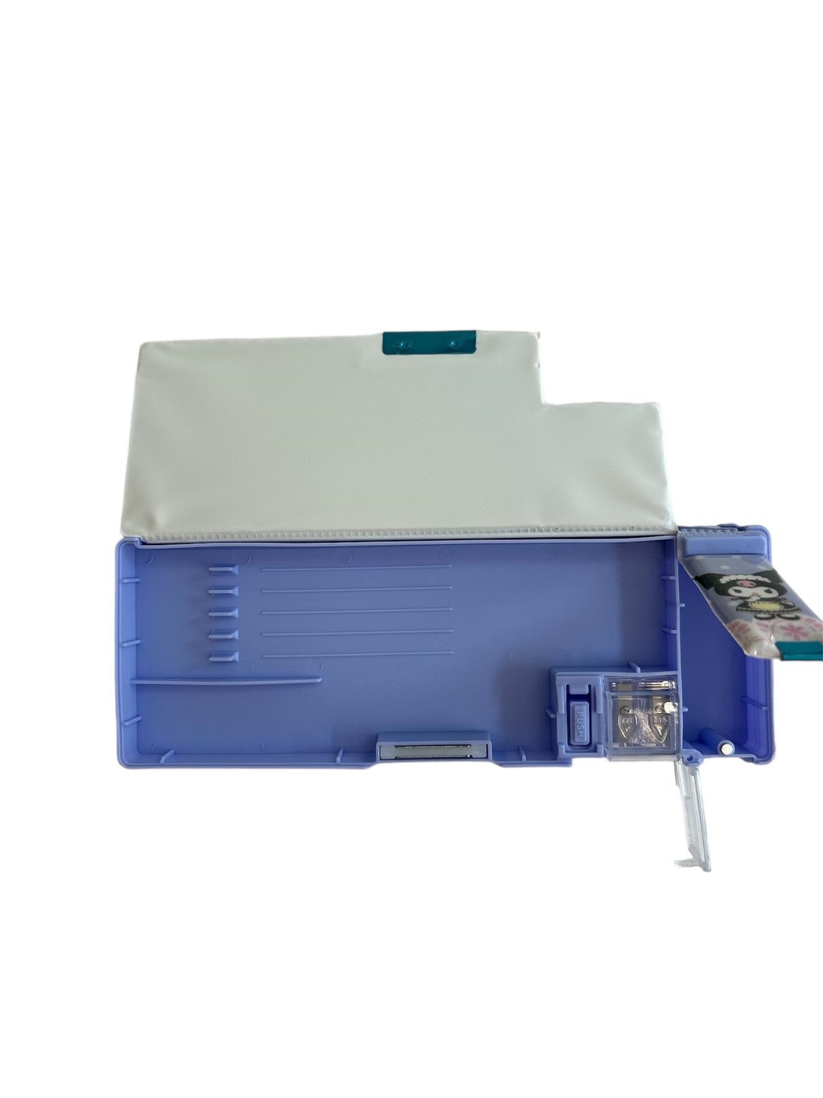 Dinossi Kuromi - Otomatik Çift Bölmeli Kalem Kutusu-Dinossi