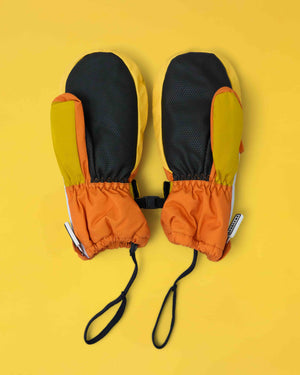 Roarsome - Çocuk Kayak Eldiveni - Sarı/Turuncu