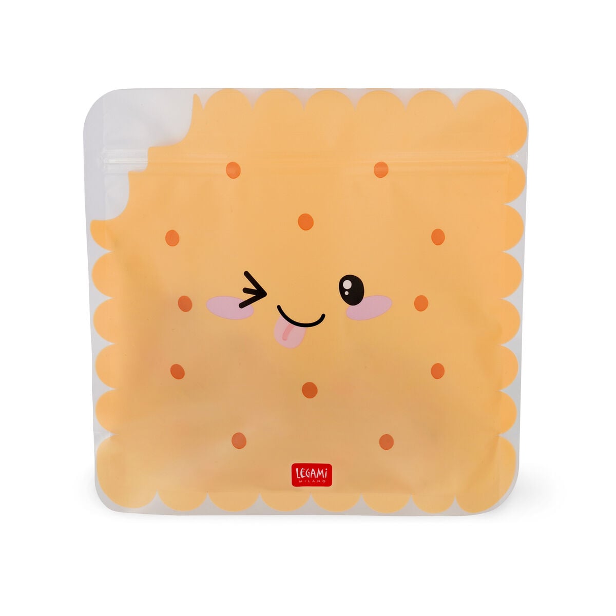 Legami - 3'lü Seti Reusable Snack Bags - Cookie - Snack Bags