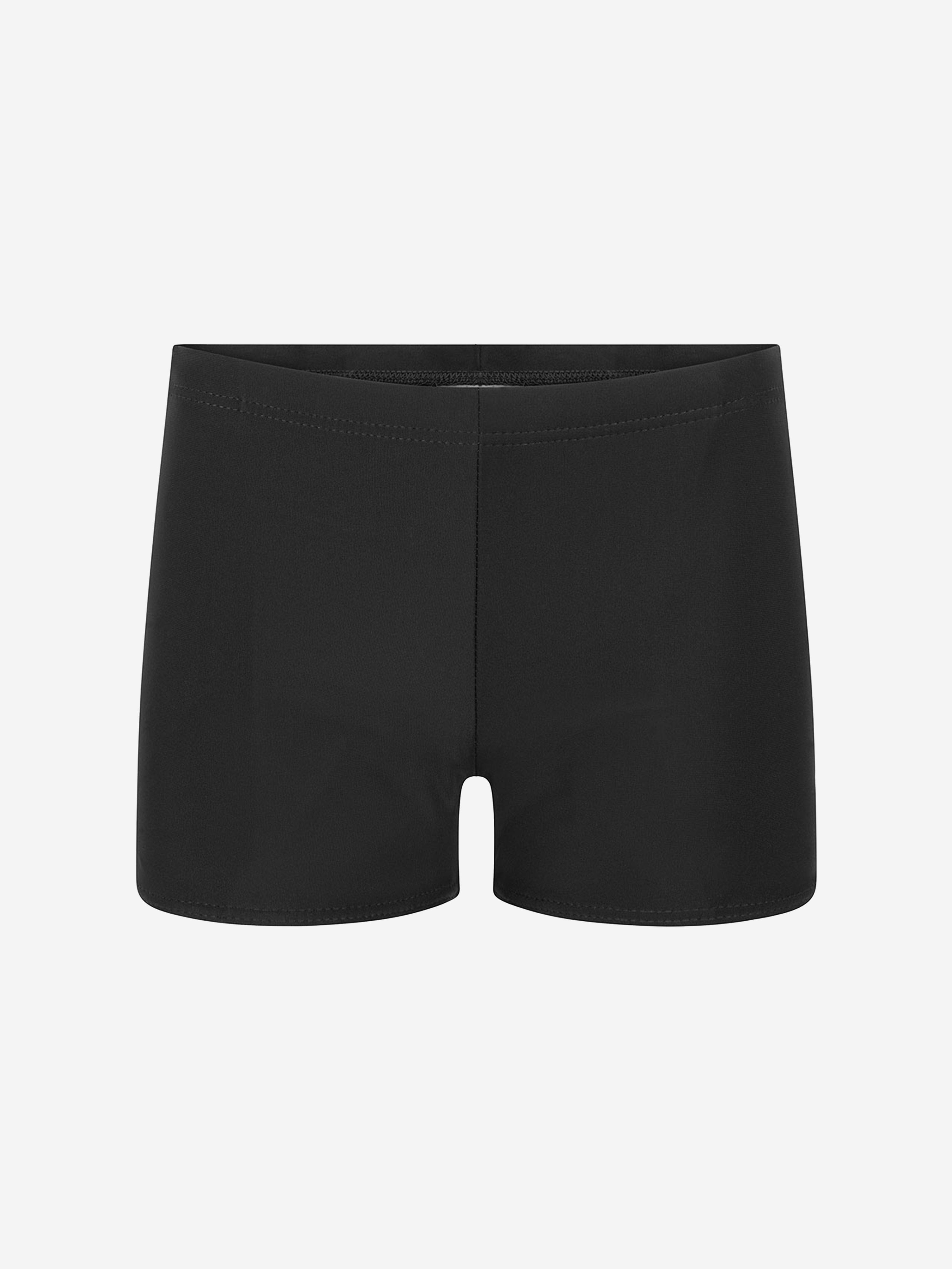 Zeco Boys School Elastane Swimming Shorts in Black
