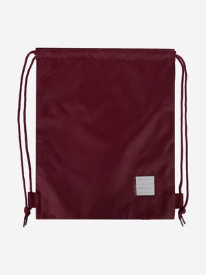 Zeco Kids School Premium Plain PE Bag in Maroon (40cm)